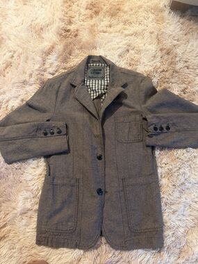 21men Men’s Gray Pea Coat